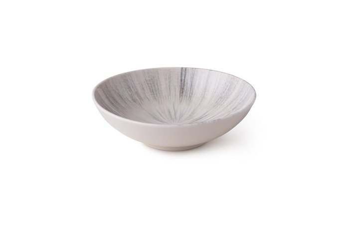 Hermia GBSATN24KY4R3869 Vajilla de Porcelana 24 Piezas para Experiencia Gastronómica Elegante y Funcional, Apta para Lavavajillas y Microondas